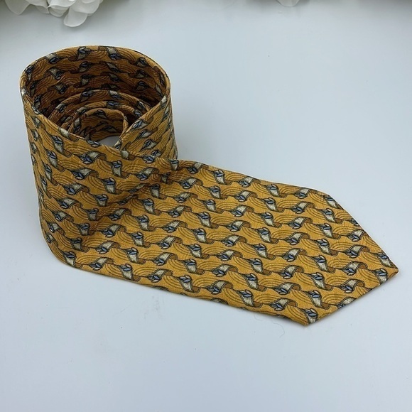 ERMENEGILDO Zegna 100% silk tie - Picture 3 of 8